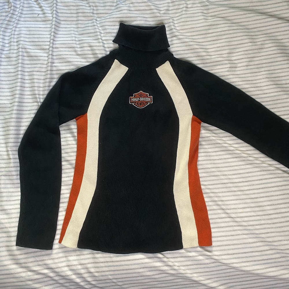 HARLEY DAVIDSON LONG-SLEEVE TURTLENECK